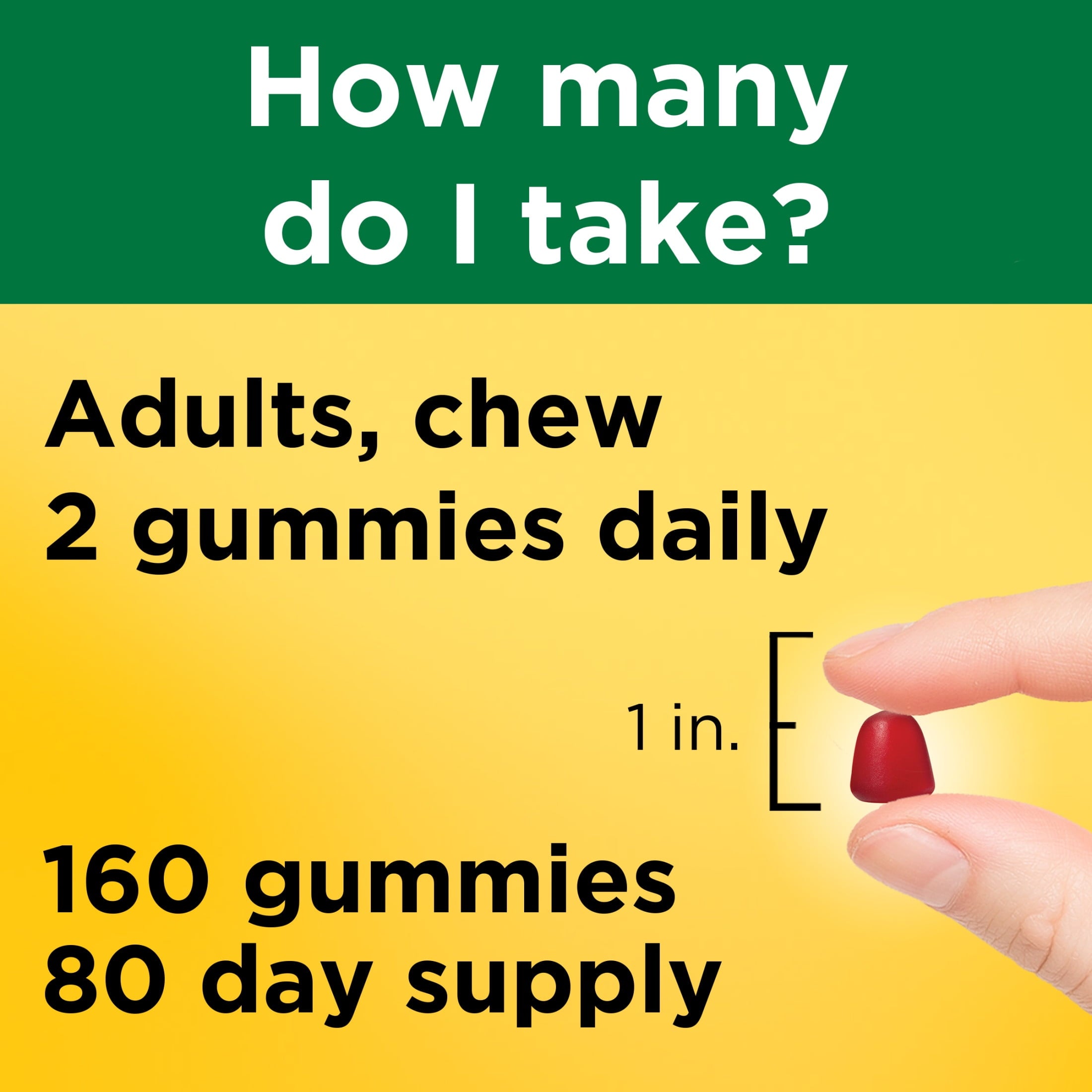 Nature Made Energy Vitamin B12 1000 mcg per Serving Gummies, Energy Metabolism Support, 160 Count — supplement pack, view 6