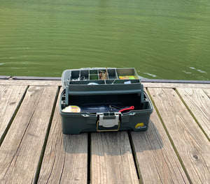 Plano 6201 One-Tray Tackle Box, Bait Storage, Extending Cantilever-tray Design — sports and outdoor product, view 6