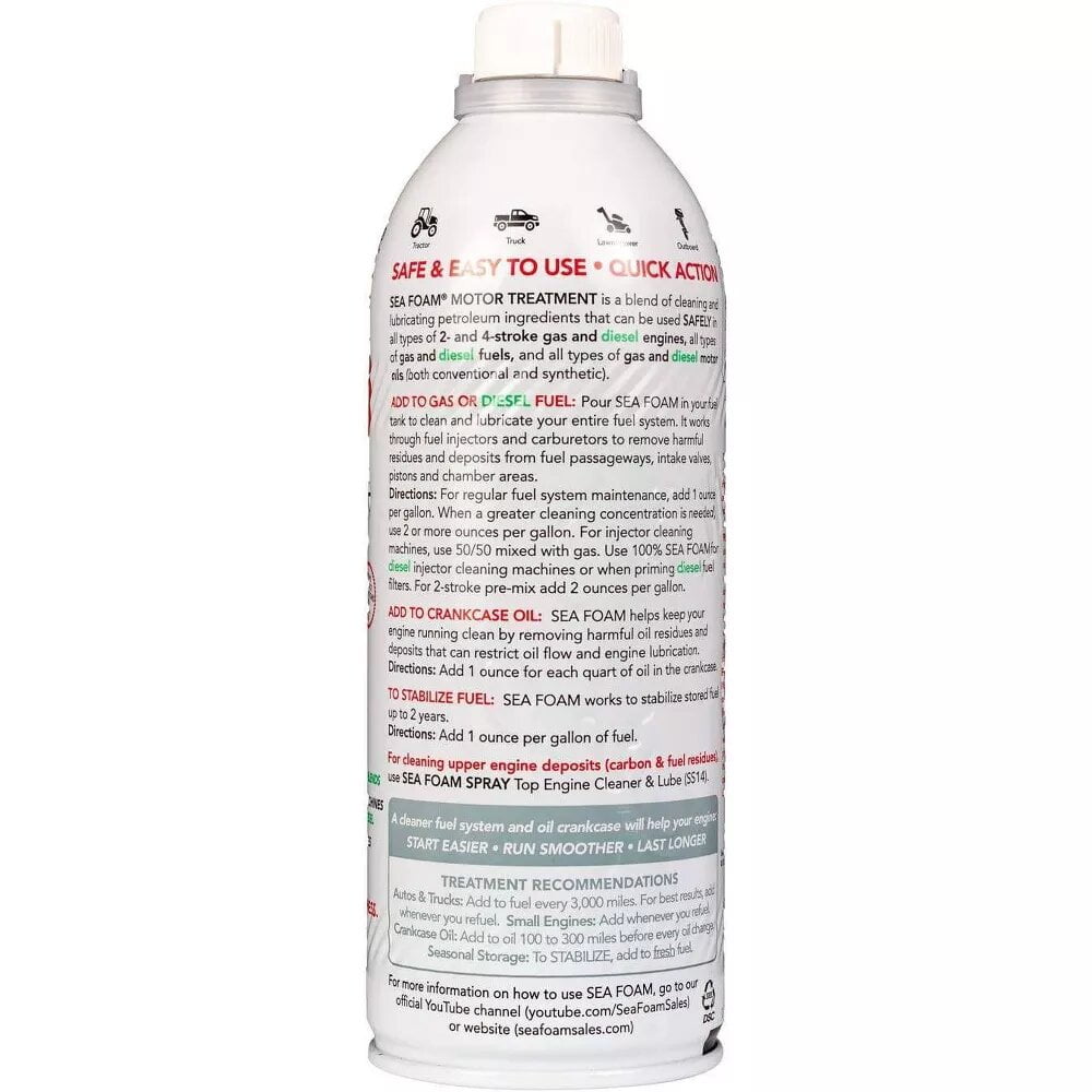 Sea Foam SF16 Motor Treatment Automotive Additive, 16 oz — automotive product, view 2