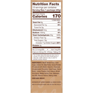 Nature's Bakery Double Chocolate Brownie, 10 Count, 1.59 oz Twin packs — grocery product, view 6