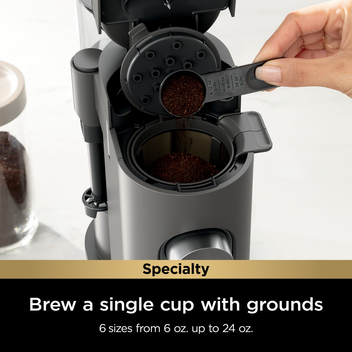 Ninja Pods & Grounds Specialty Single-Serve Coffee Maker - image 2 of 6