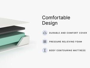 Signature Design by Ashley 8 inch Twin Memory Foam Mattress - image 6 of 6