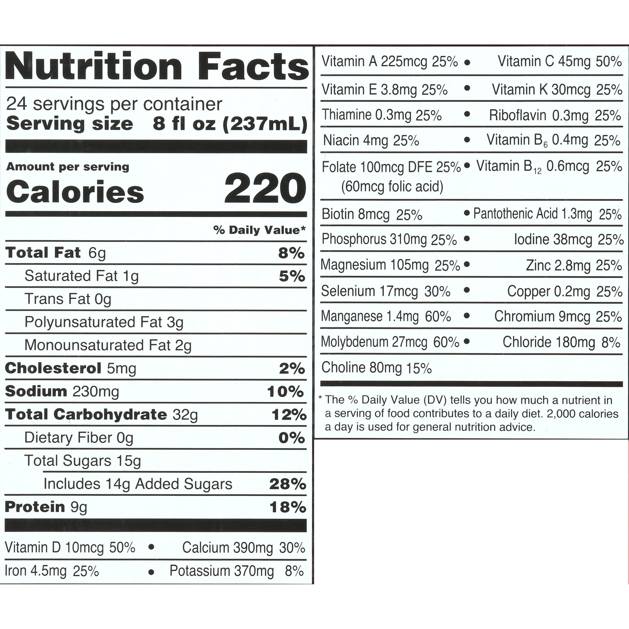 Equate Original Nutritional Shake, Strawberry, 8 fl oz, 24 Count — sports nutrition product, view 3