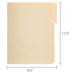 Pen+Gear File Folders, Letter, Manila, 1/3 Cut, 150 Count — home and garden product, view 6