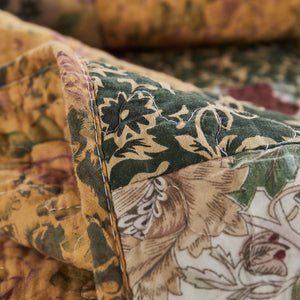 Greenland Home Antique Chic 100% Cotton Patchwork Floral Reversible Oversized Quilt Set - image 4 of 6