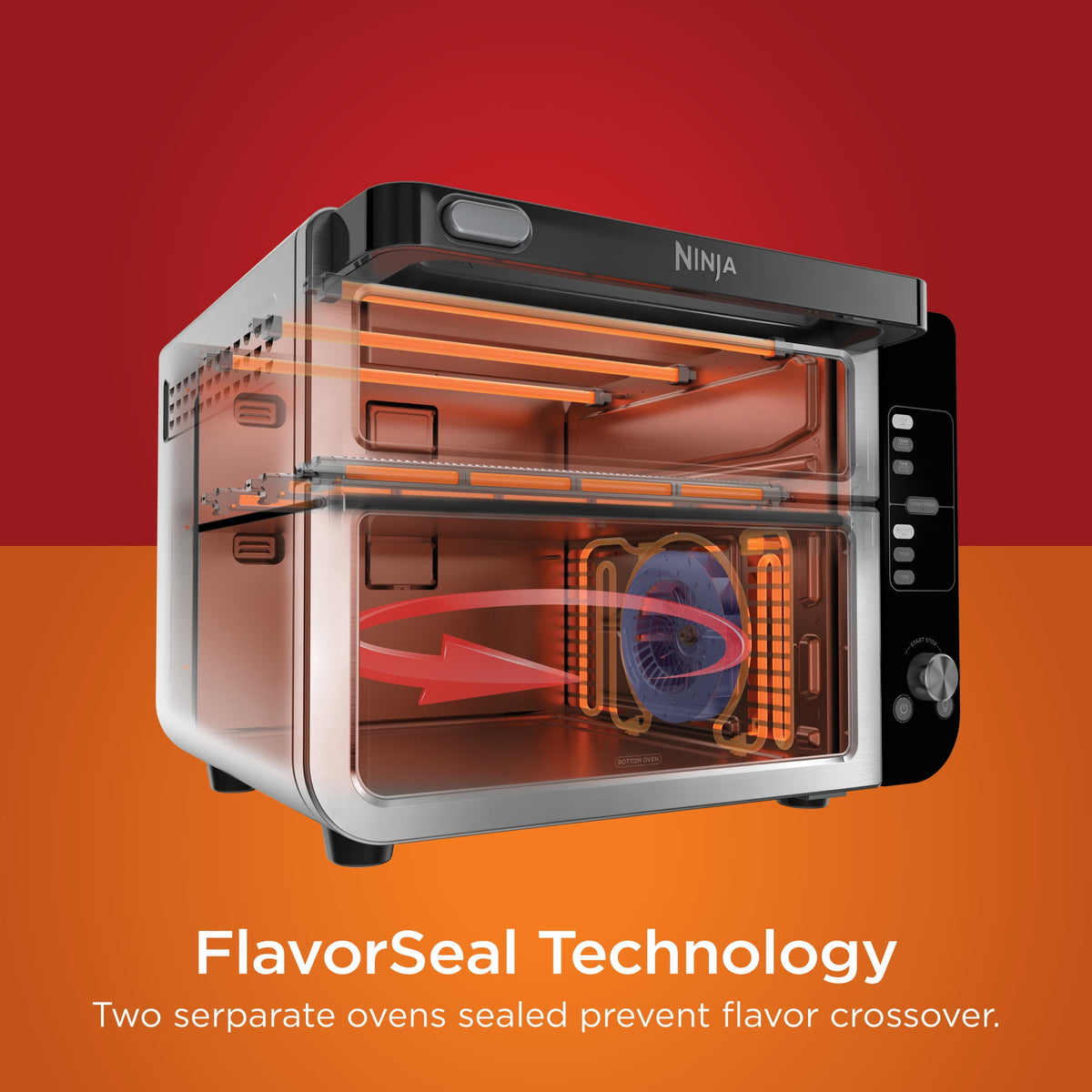 Ninja 10-in-1 Double Oven with FlexDoor - image 3 of 6