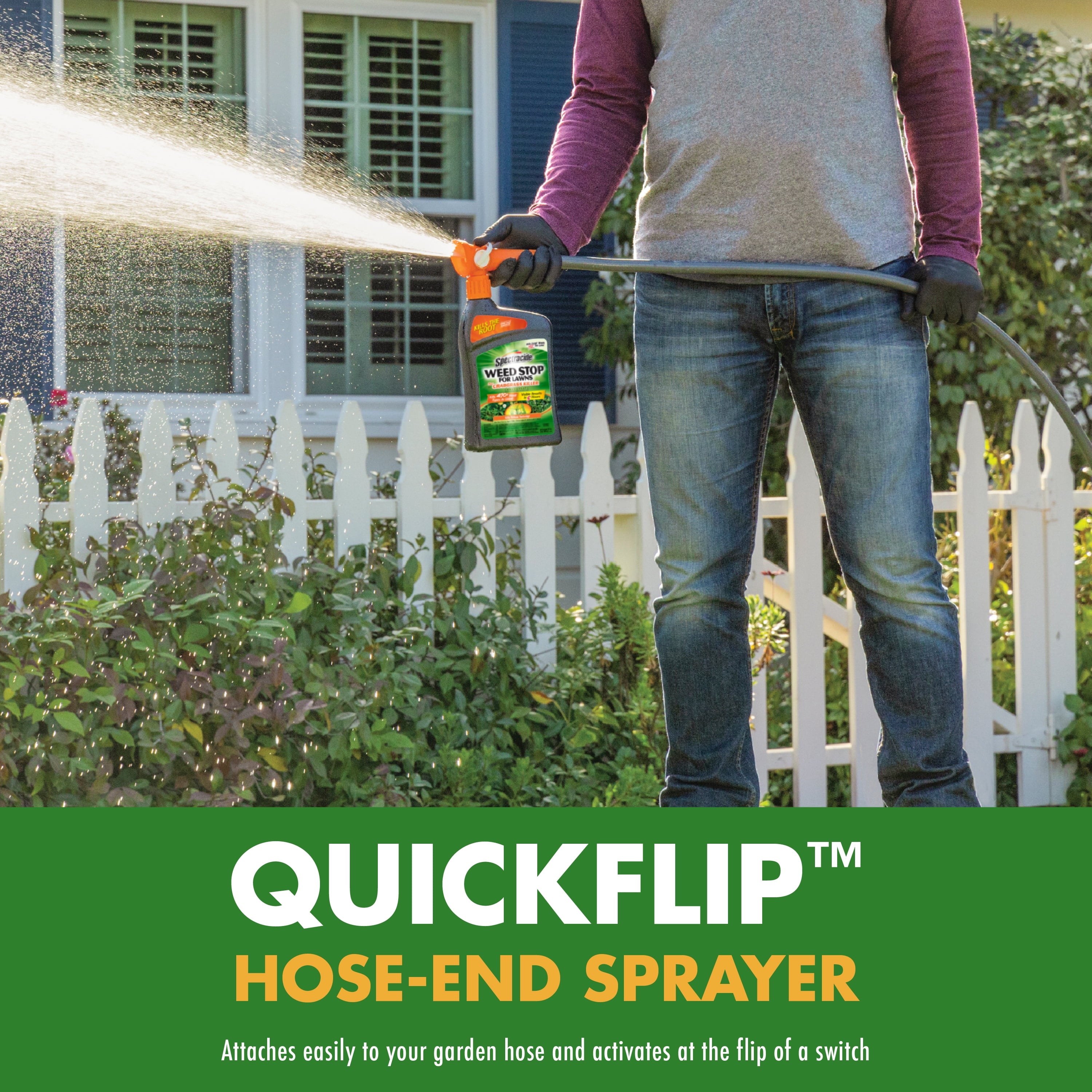 Generic Spectracide Weed Stop for Lawns Plus Crabgrass Killer Concentrate, 32 Ounces — home and garden product, view 5
