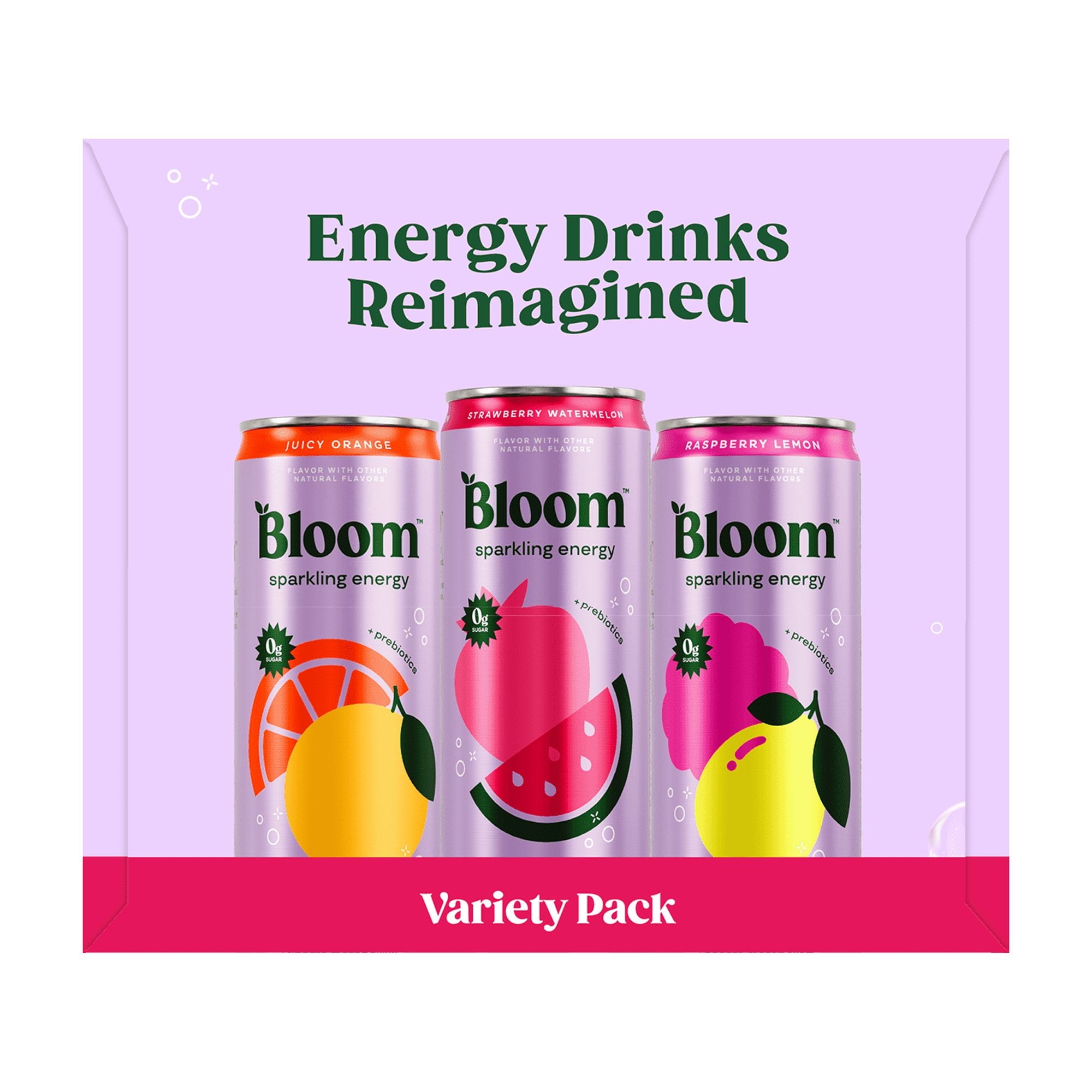 Bloom Nutrition Sparkling Energy Drink, Variety, 12 fl oz Cans, 12 Pack — coffee and drinks product, view 9