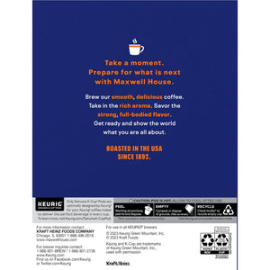 Maxwell House Smooth Bold Roast Coffee K-Cup Pods, 24 ct Box — coffee and drinks product, view 9