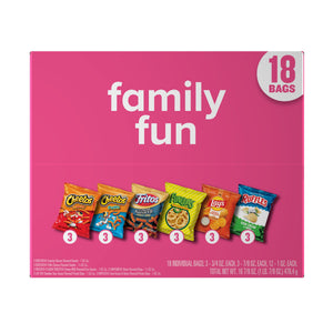 Frito Lay Family Fun Variety Pack Snacks Chips, 18 Pack — grocery product, view 2