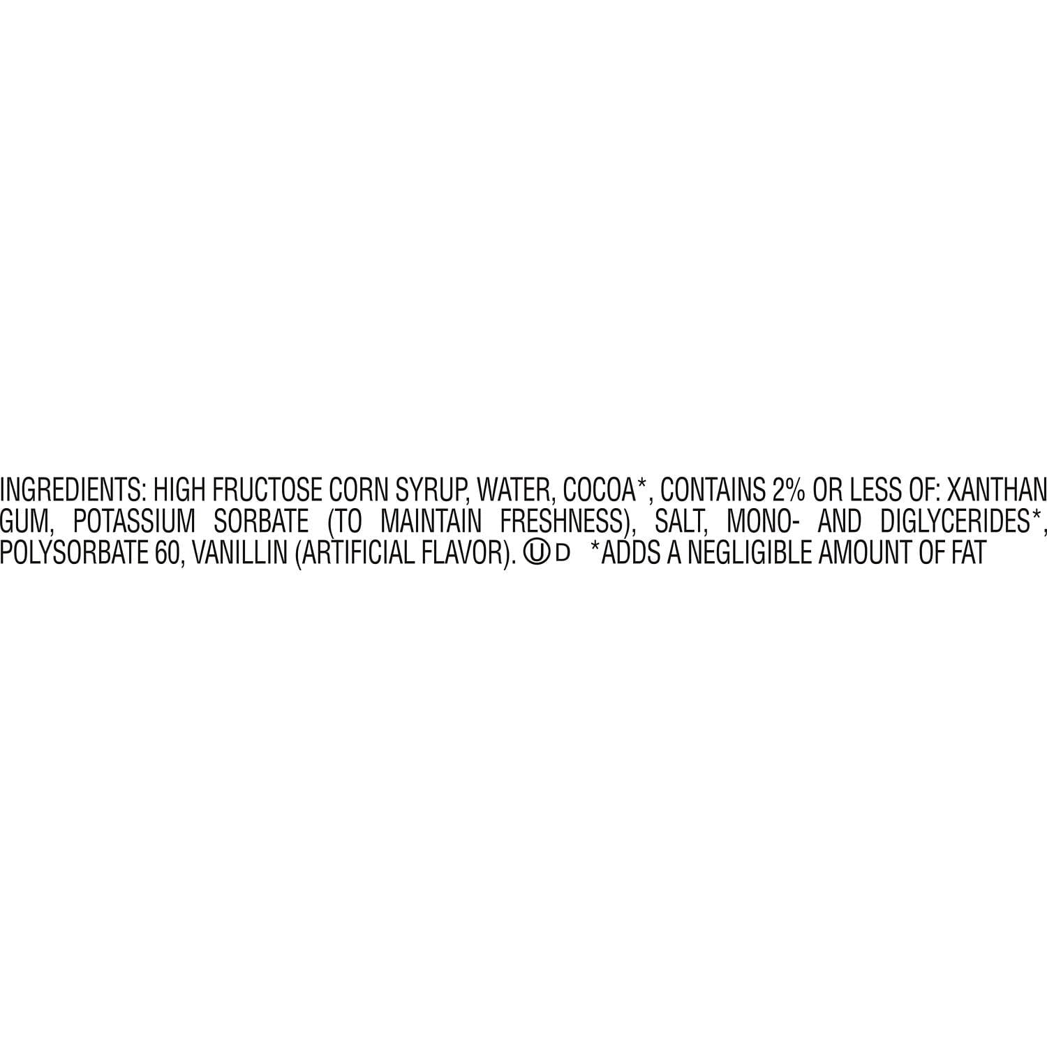 Hershey's Chocolate Flavored Syrup, Bulk Bottle 48 oz — coffee and drinks product, view 9