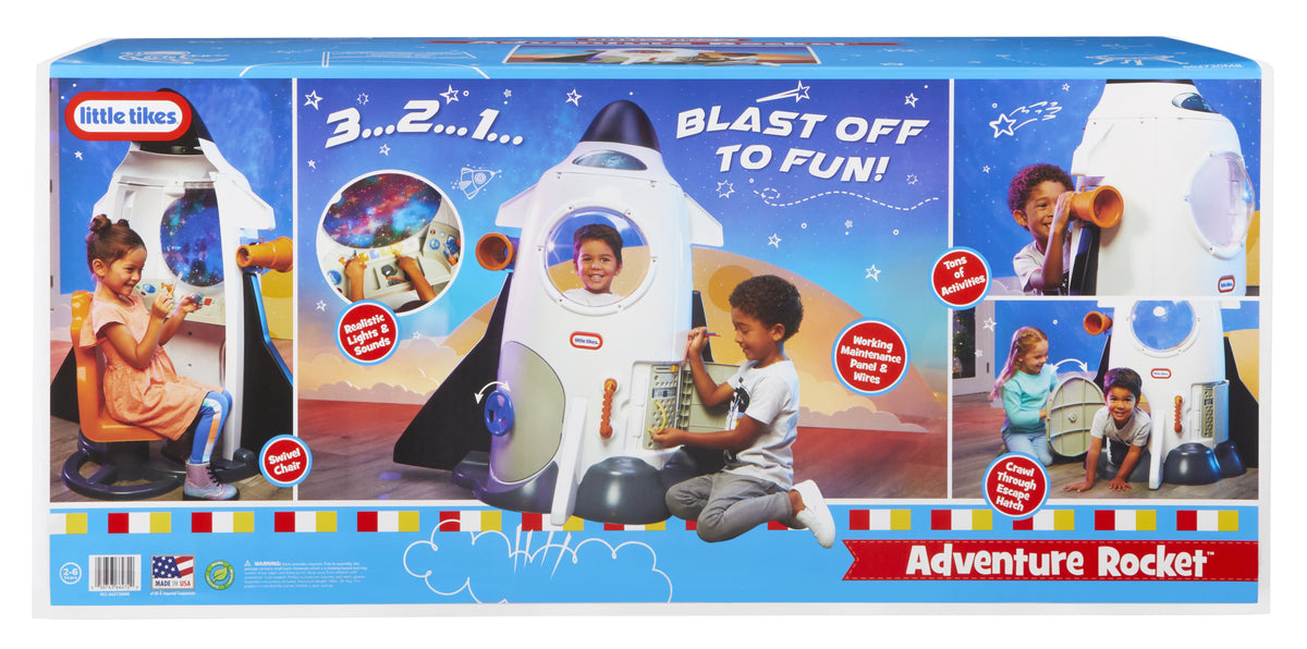 Little Tikes Adventure Rocket Space Astronaut for Kids - image 5 of 6