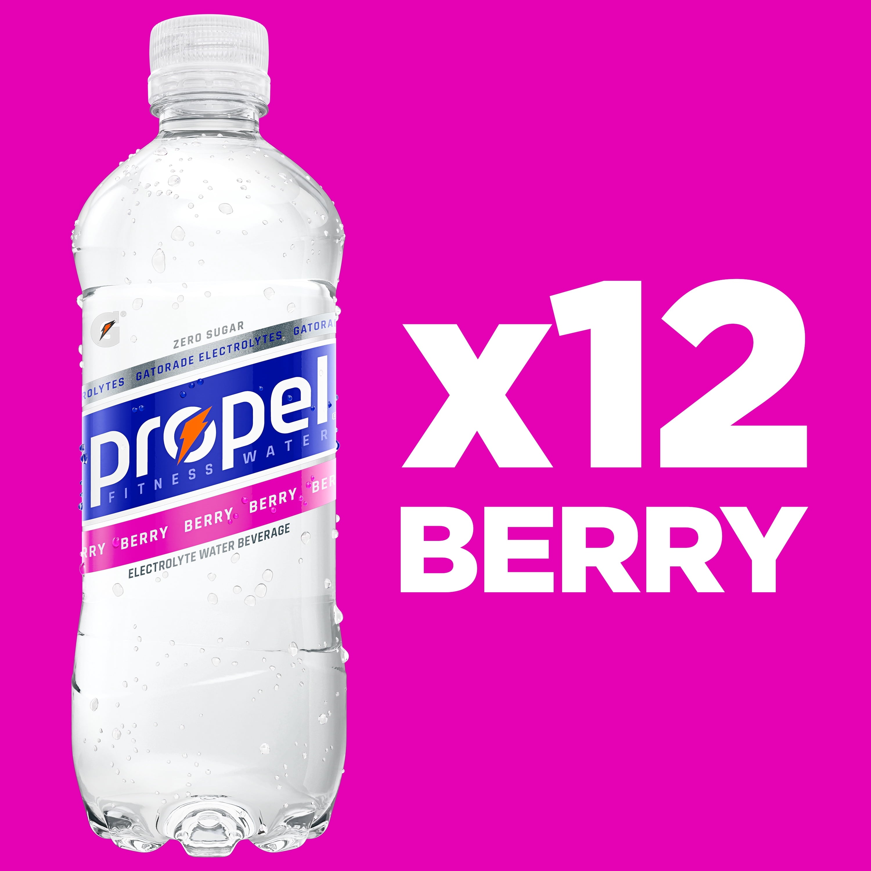 Propel Electrolyte Enhanced Water Sports Drink, Berry Flavored Water — coffee and drinks product, view 3