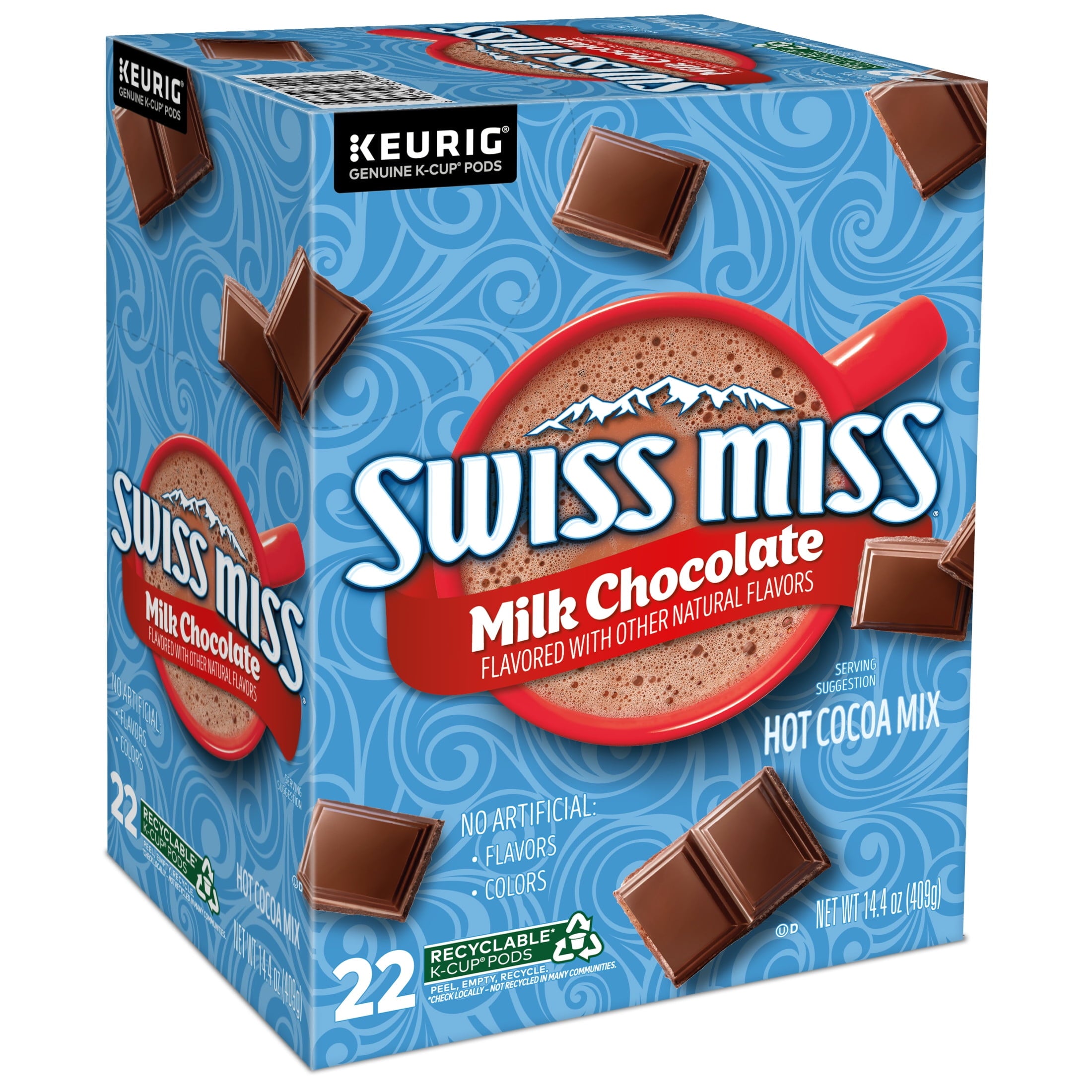 Swiss Miss Milk Chocolate Hot Cocoa, K-Cup Pods, 22 Count — coffee and drinks product, view 10