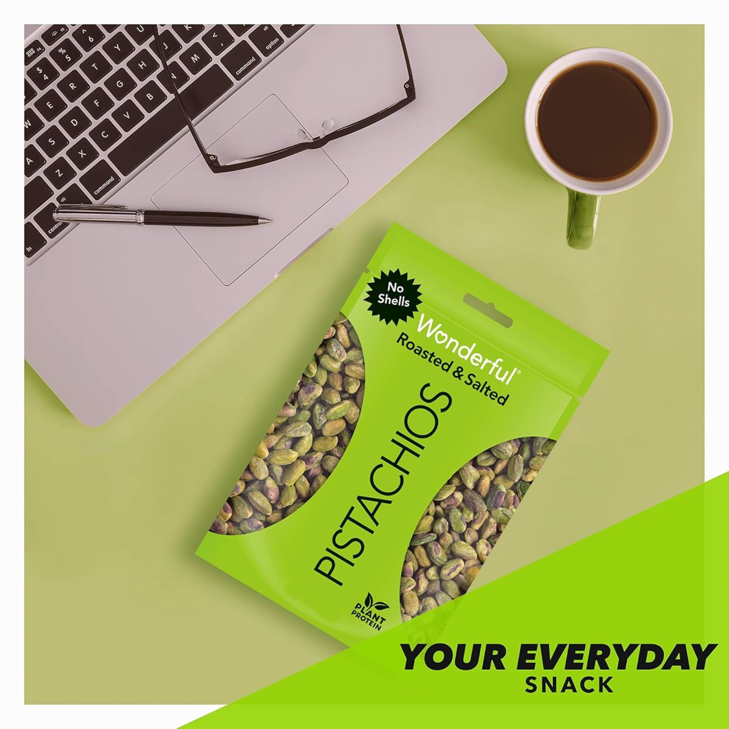 Wonderful Pistachios No Shells Roasted & Salted Nuts, 12 Ounce Bag — grocery product, view 7