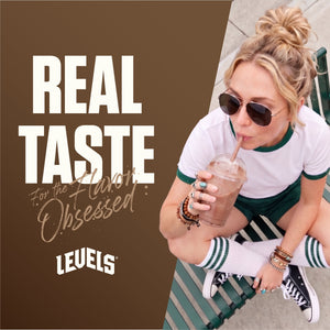 Levels Grass Fed Whey Protein Powder, No Artificials, 24G of Protein, Double Chocolate — sports nutrition product, view 4