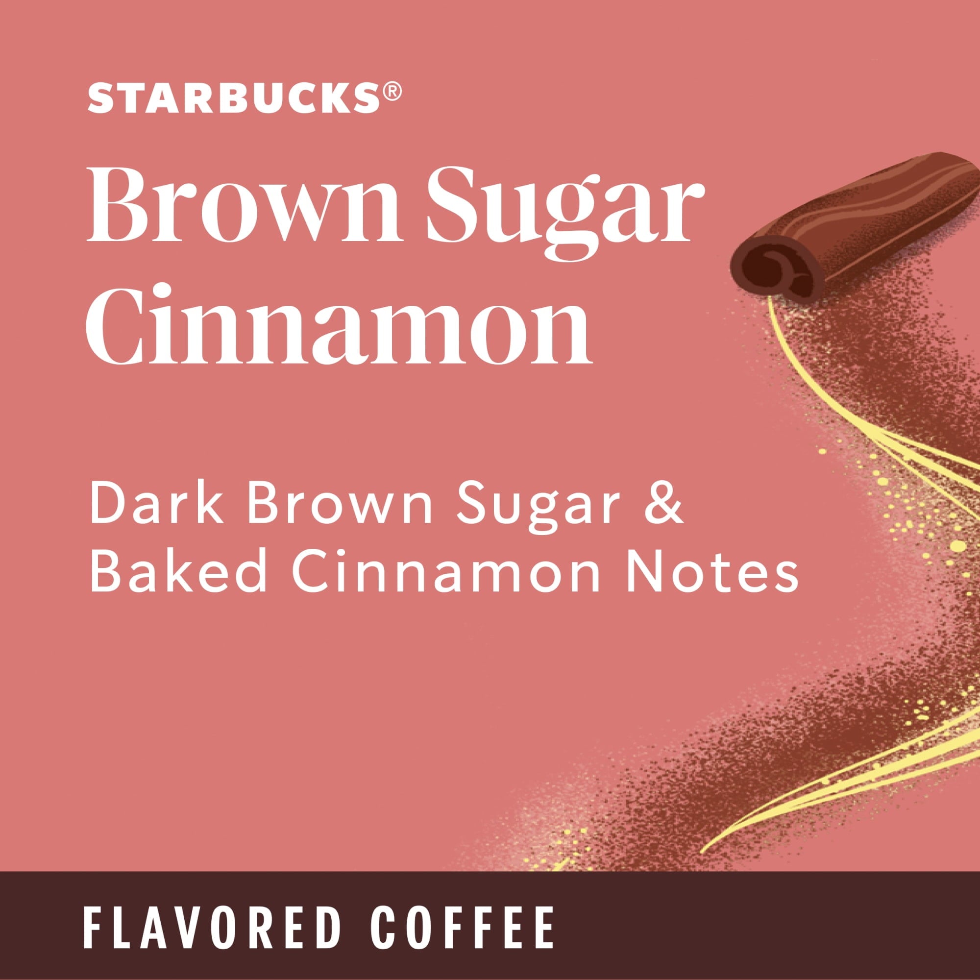 Starbucks Brown Sugar Cinnamon, Hot or Iced Coffee, Flavored K-Cup Coffee Pods, 22 Count — coffee and drinks product, view 4