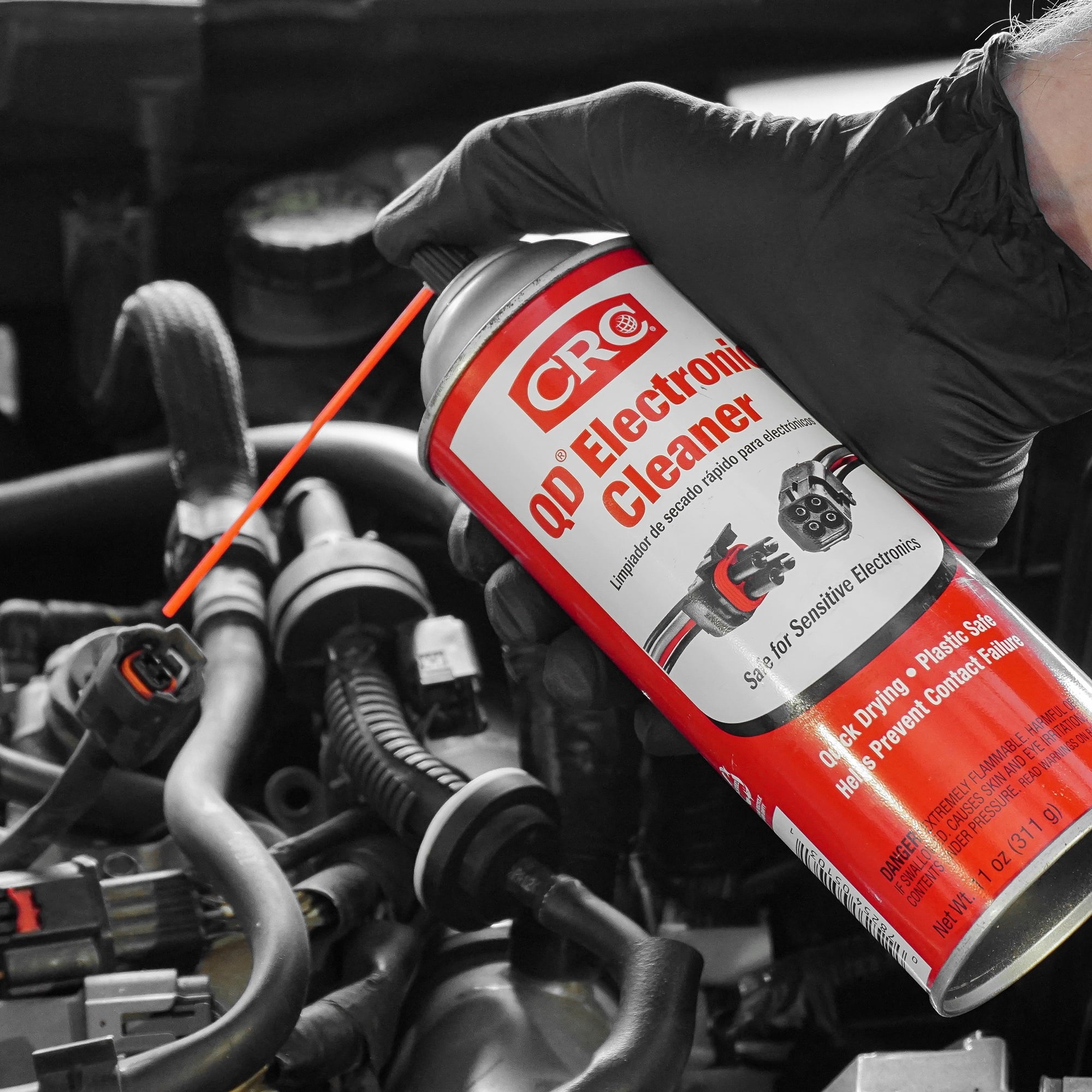 CRC Electronic Cleaner Spray – Quick Dry Aerosol for Sensitive Electronics — automotive product, view 7