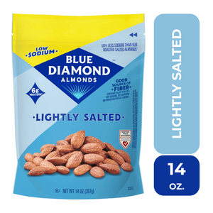 Blue Diamond Almonds, Lightly Salted Low Sodium Snack Nuts For Gluten Free Snacking, 14 oz. — grocery product, view 5