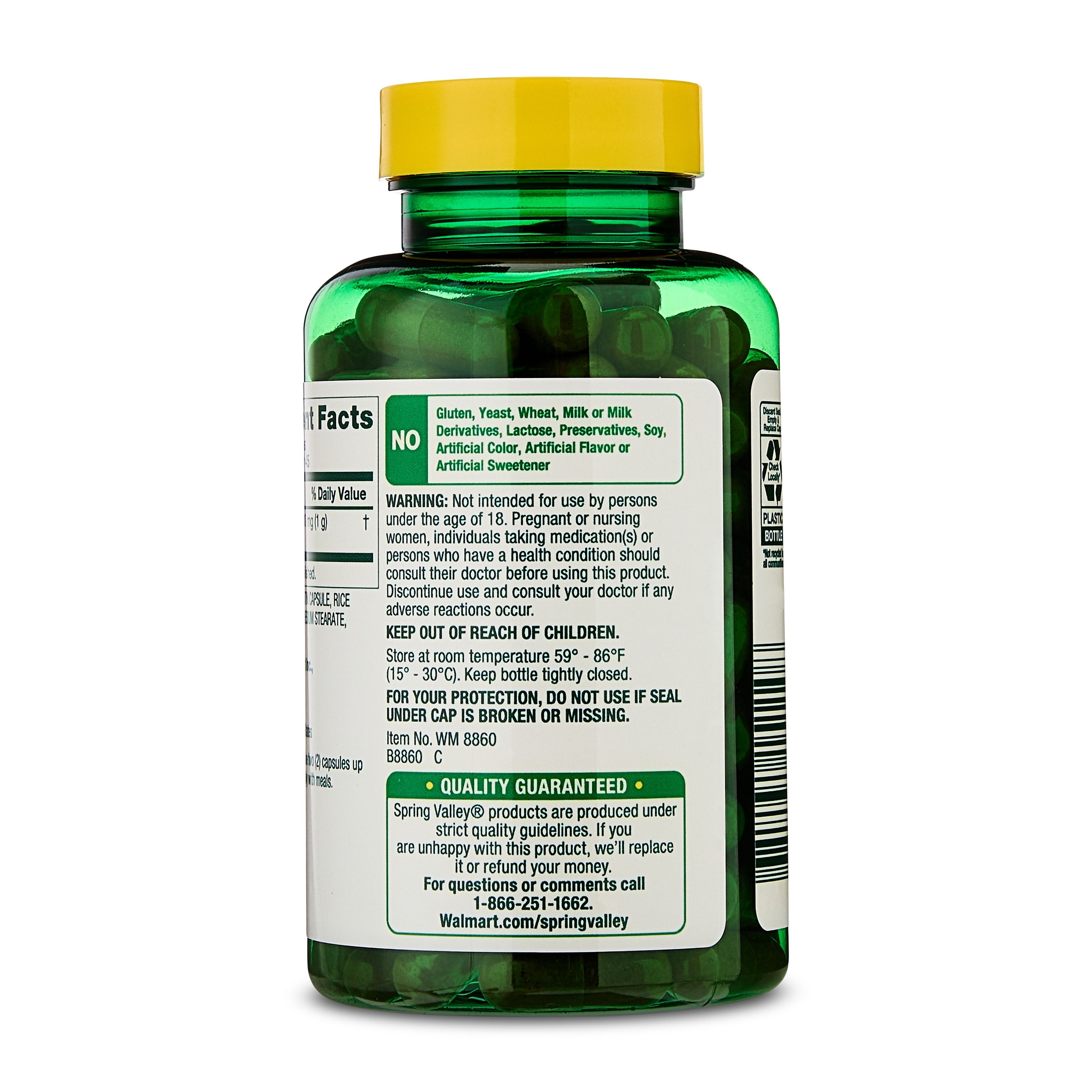 Spring Valley Beet Root Dietary Supplement, 1000 mg, 90 Count — supplement pack, view 10