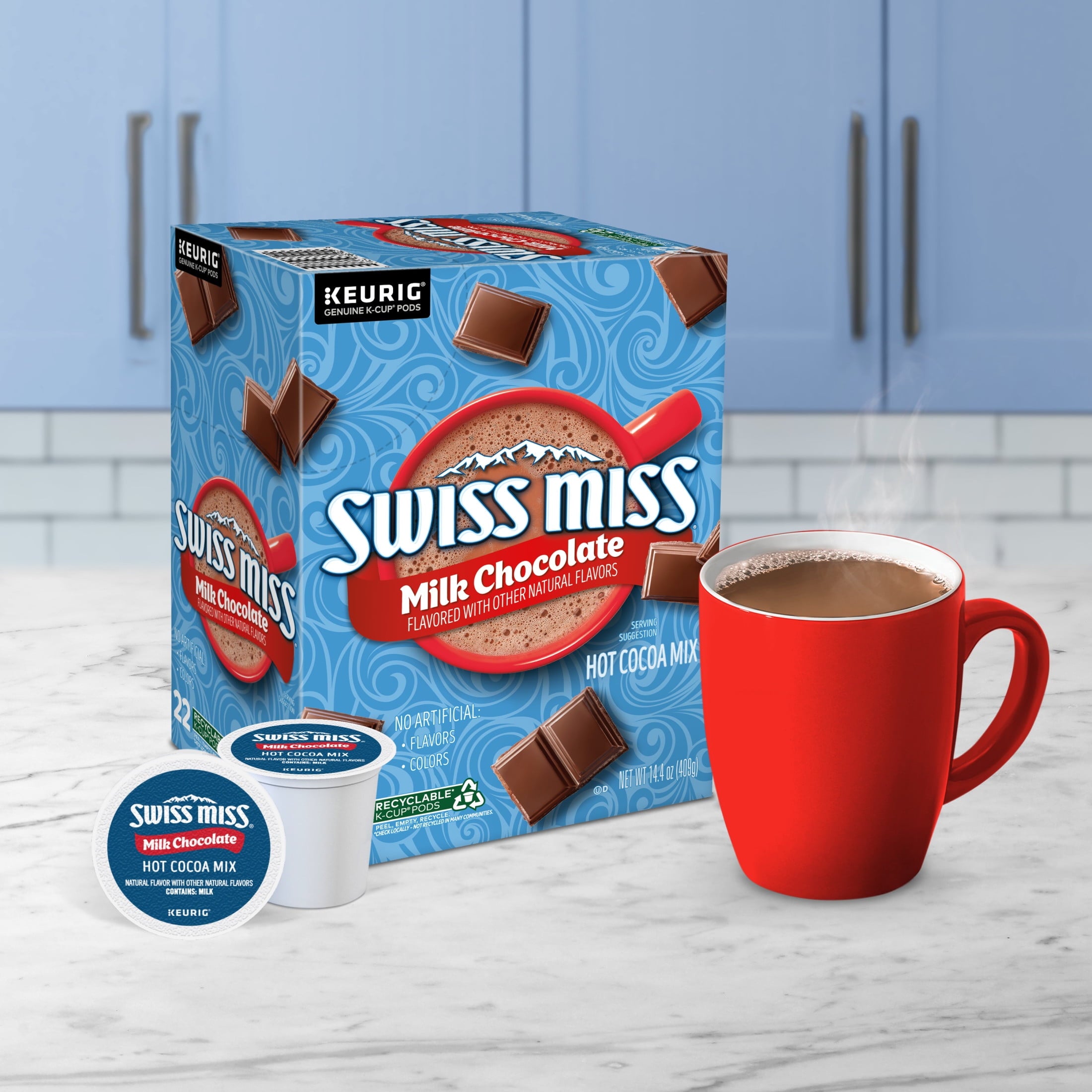 Swiss Miss Milk Chocolate Hot Cocoa, K-Cup Pods, 22 Count — coffee and drinks product, view 8