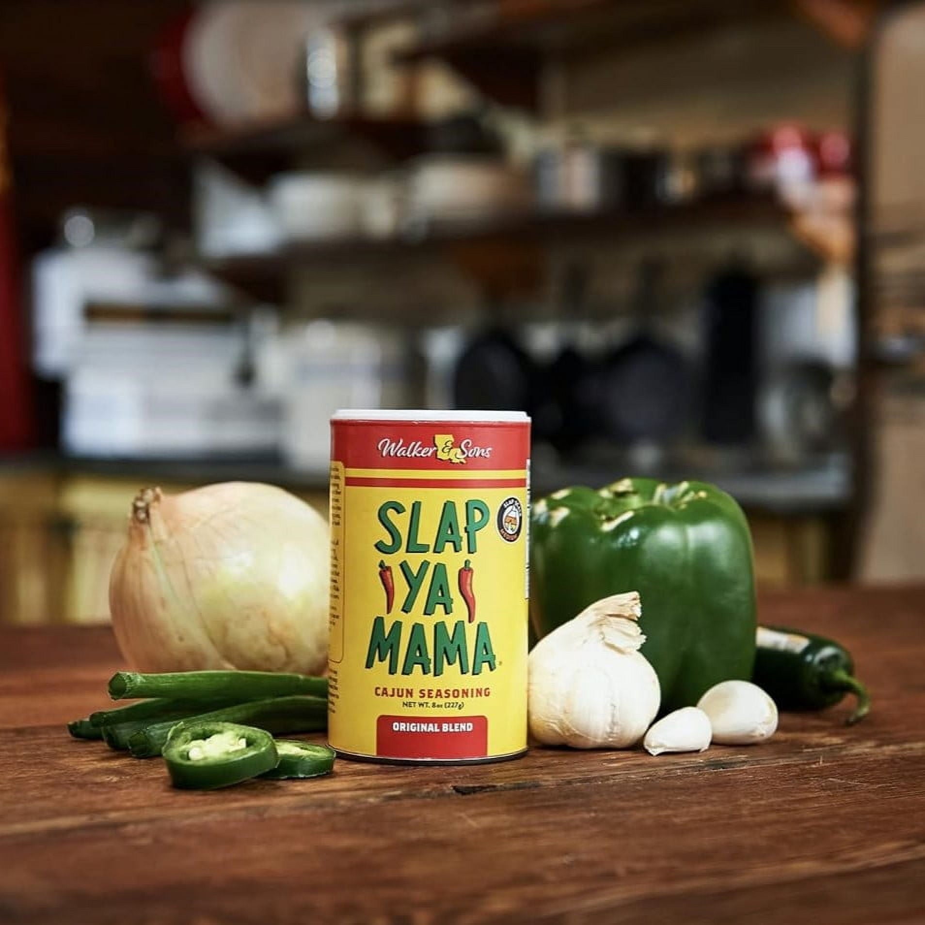 Slap Ya Mama Cajun Seasoning by Walker & Sons, Original Blend, 16 oz Canister – Certified Cajun — grocery product, view 10