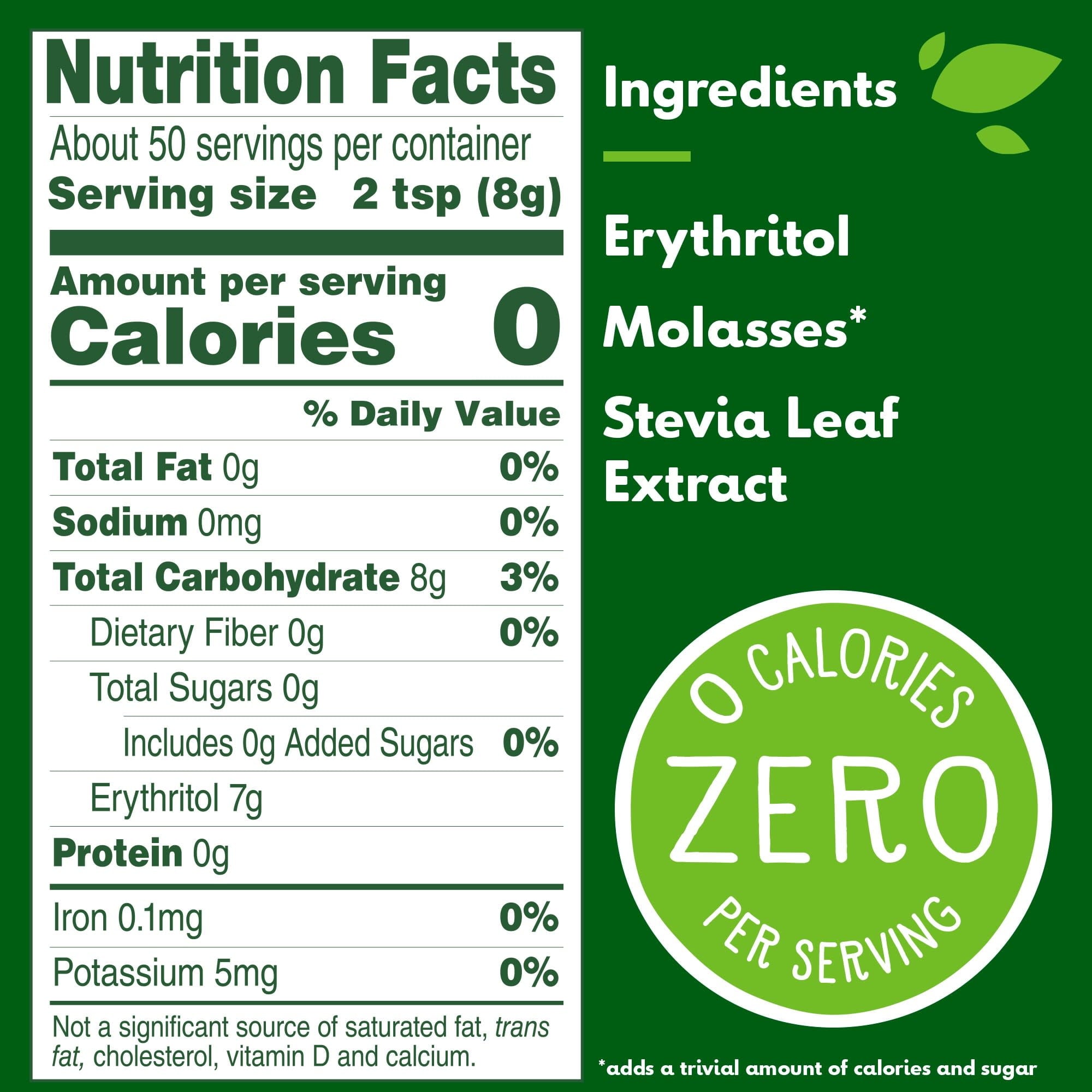 Truvia® Sweet Complete® Stevia Leaf Brown with a hint of Molasses, 14oz Bag — grocery product, view 3