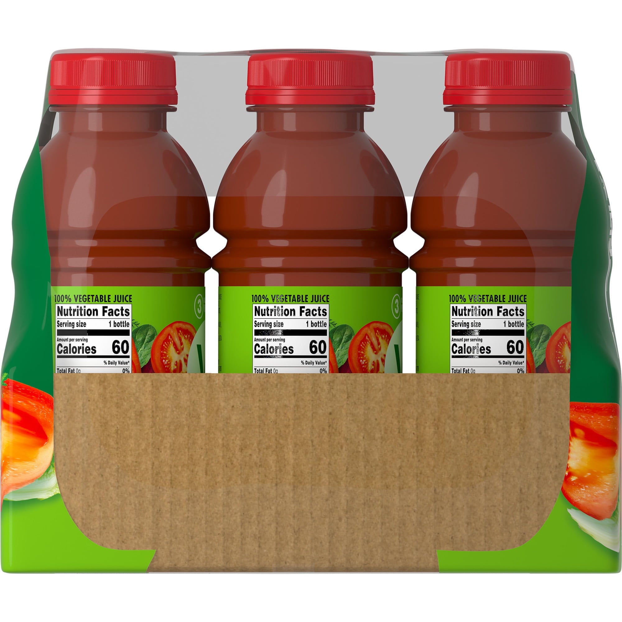 V8 Original 100% Vegetable Juice, 12 fl oz Bottle, 12 Count — coffee and drinks product, view 9