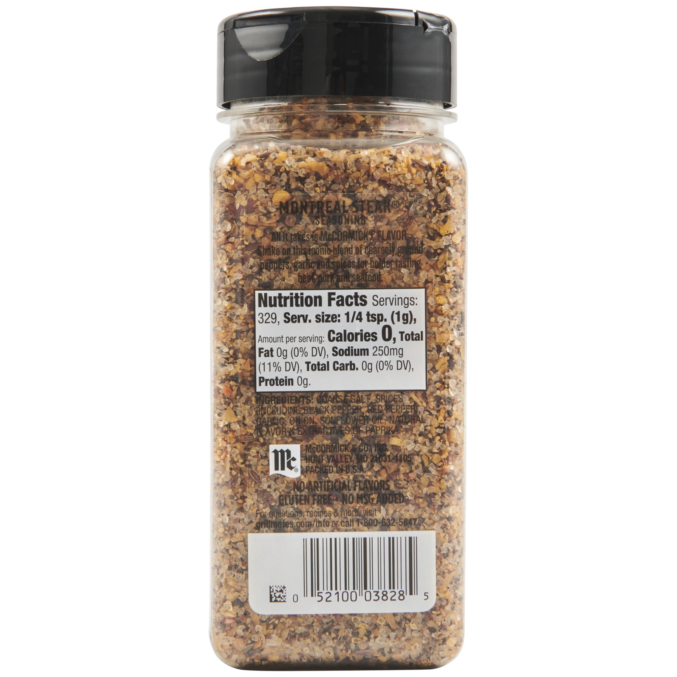 Grill Mates Montreal Steak Seasoning, 11.62 oz Bottle — coffee and drinks product, view 23