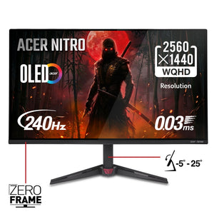 Acer Nitro 27" WQHD (2560 x 1440) QD-OLED Gaming Monitor