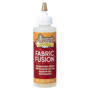 Aleene's Fabric Fusion Permanent Adhesive No-Sew Glue, 4 fl. oz. — home and garden product