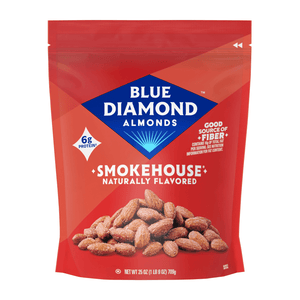 Blue Diamond Almonds, Smokehouse Flavored Snack Nuts for Healthy Snacking, Lunch, On-the-go, 25 oz. — grocery product