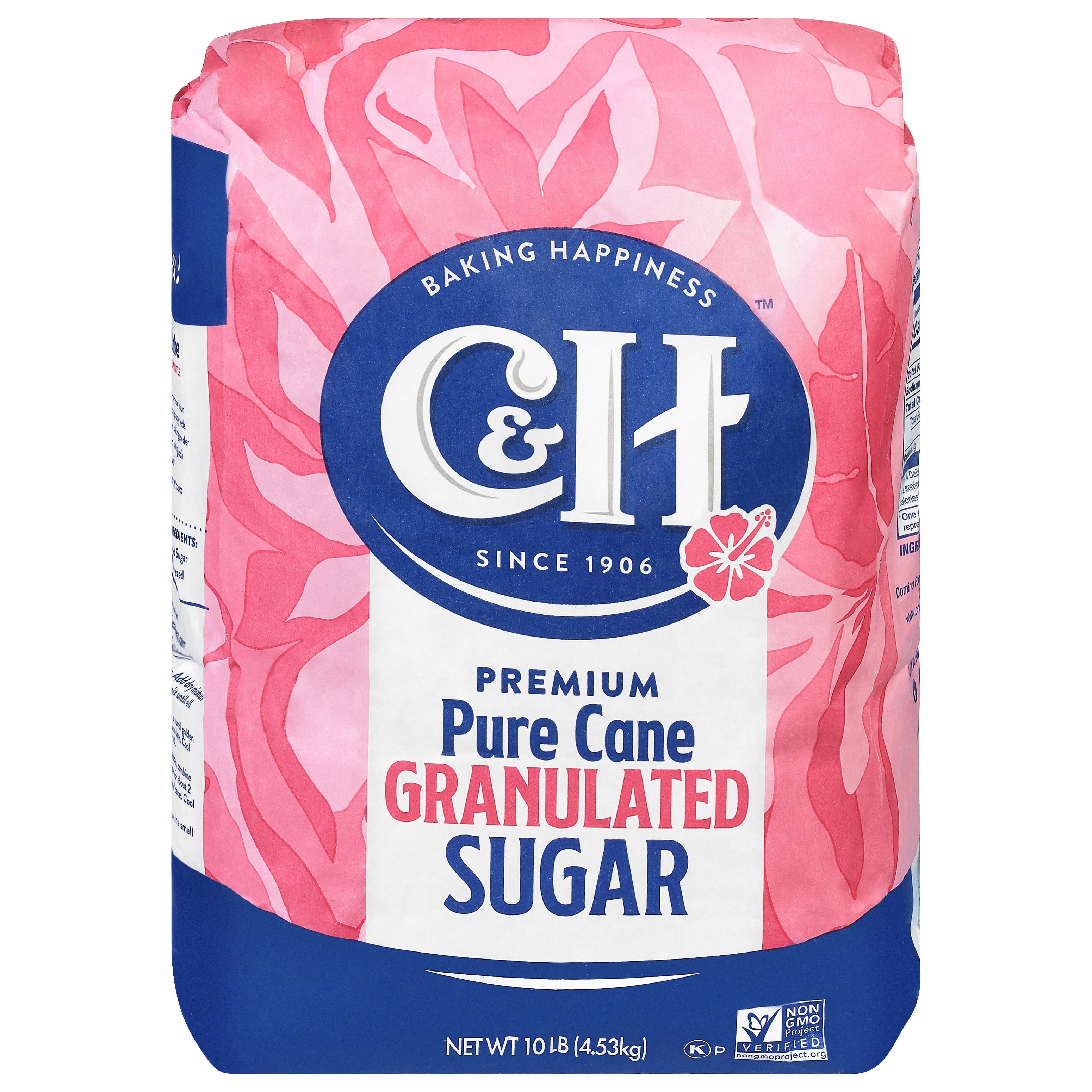 C&H Premium Pure Cane Granulated Sugar, 10 lb — grocery product