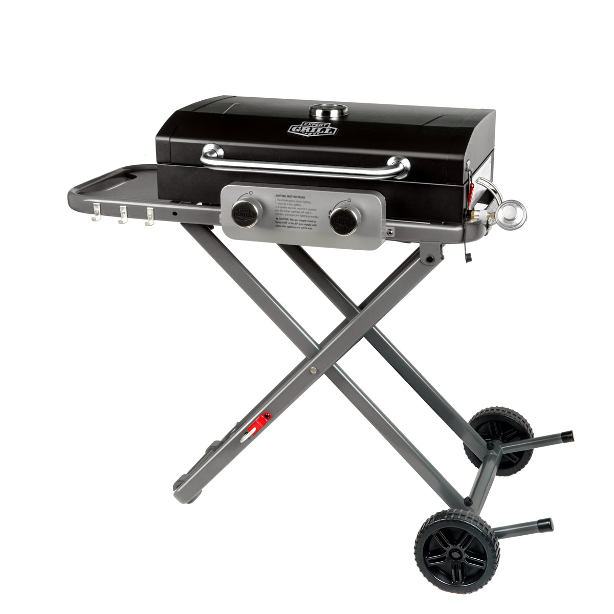 Expert Grill Portable 2-Burner Propane Gas Grill with Folding Legs