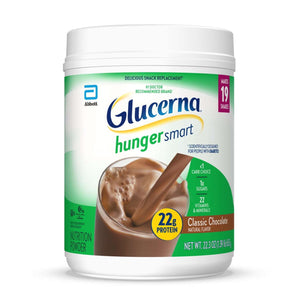 Glucerna Hunger Smart Diabetes Care Powder, Classic Chocolate, 22.3 Oz — sports nutrition product