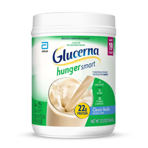 Glucerna Hunger Smart Diabetes Care Powder, Classic Vanilla, 22.3 Oz — sports nutrition product