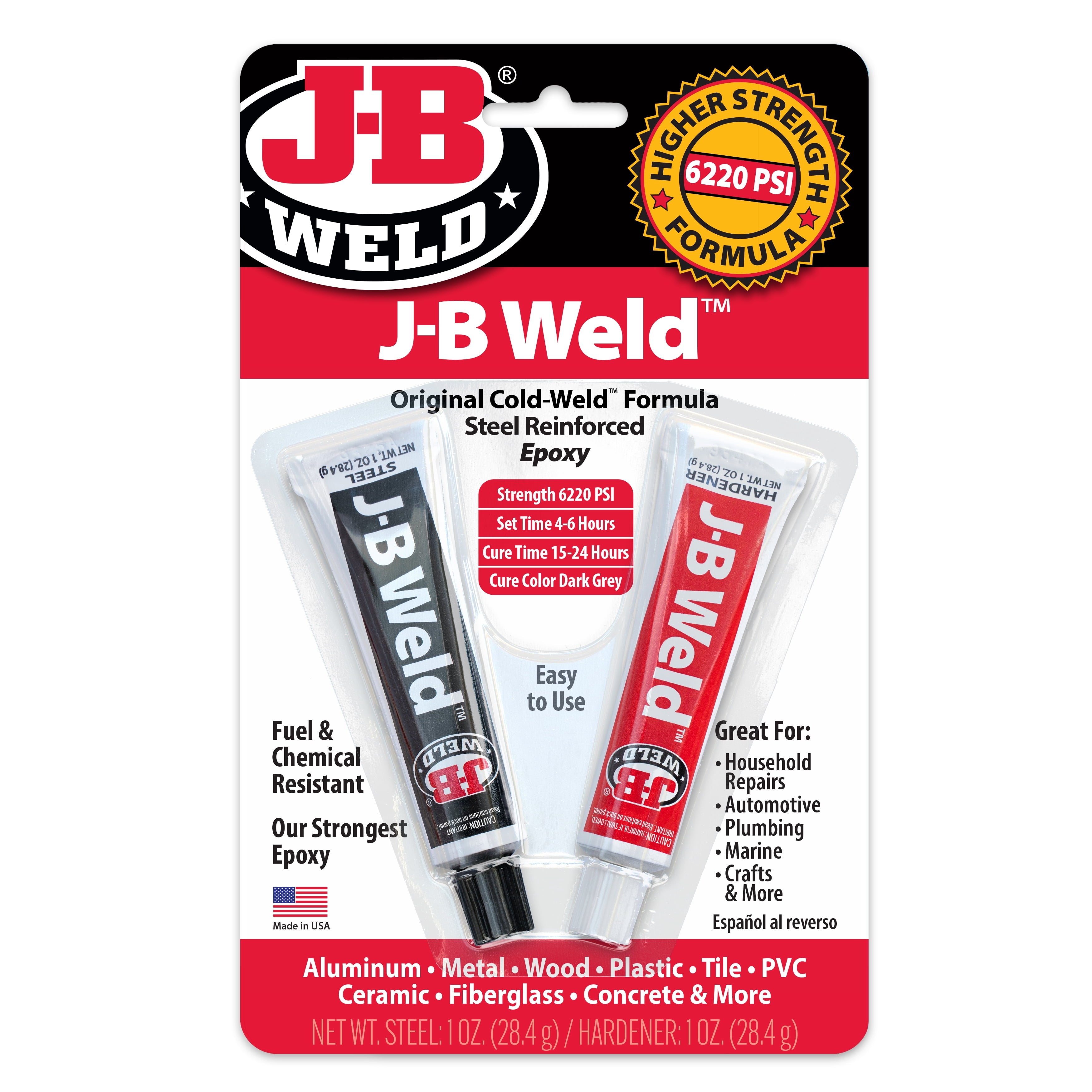J-B Weld Twin Tube - 2 oz dark gray — home and garden product