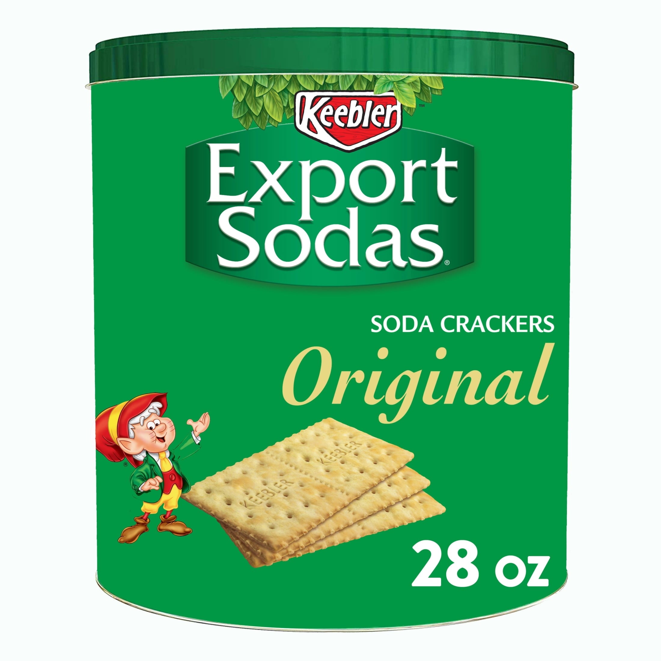 Keebler Export Sodas Original Soda Crackers, Soup Crackers, 28 oz — coffee and drinks product