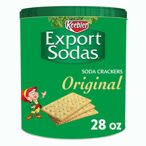 Keebler Export Sodas Original Soda Crackers, Soup Crackers, 28 oz — coffee and drinks product