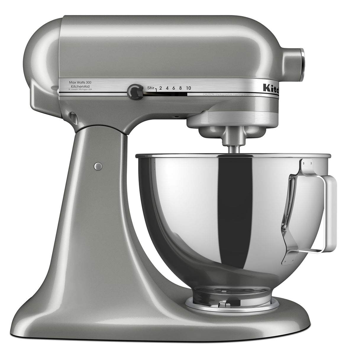 KitchenAid Deluxe Series 4.5 Quart Tilt-Head Stand Mixer with Stainless Bowl
