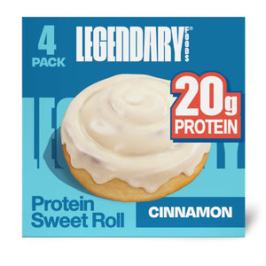 Legendary Foods Protein Sweet Roll - Cinnamon 4 Pk — sports nutrition product