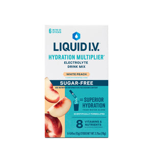 Liquid I.V.® White Peach Hydration Multiplier® Sugar-Free Electrolyte Powder Drink Mix — coffee and drinks product