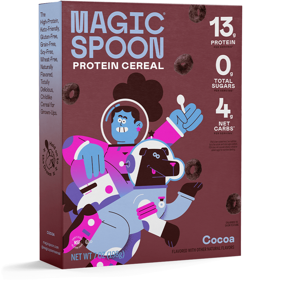 Magic Spoon Cocoa Grain-Free Breakfast Cereal, 7 oz Box — coffee and drinks product