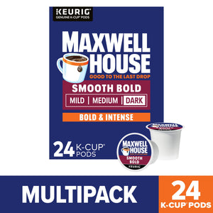 Maxwell House Smooth Bold Roast Coffee K-Cup Pods, 24 ct Box — coffee and drinks product