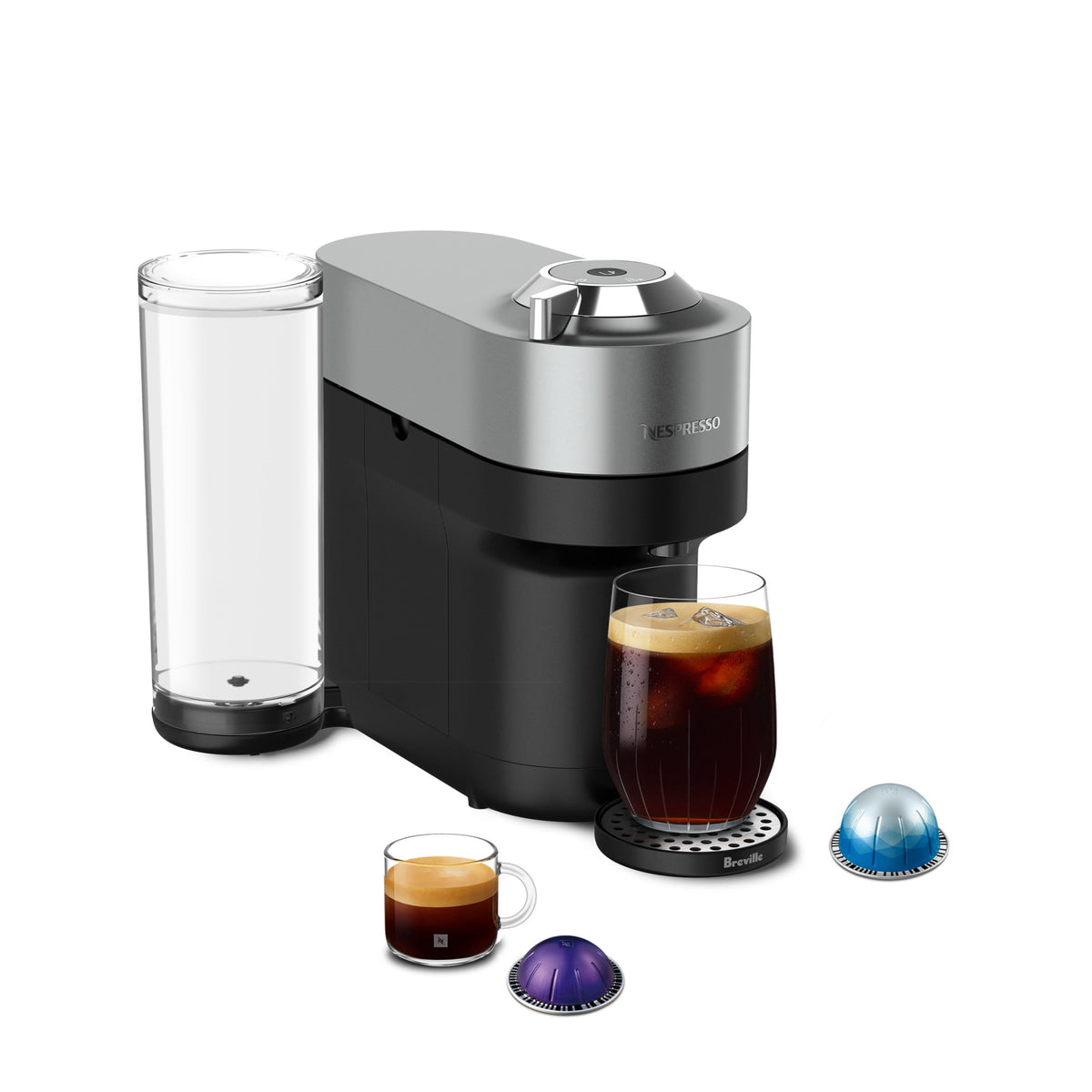 Nespresso Vertuo Pop+ Deluxe Coffee and Espresso Maker by Breville