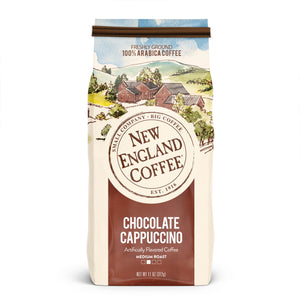 New England Coffee Chocolate Cappuccino Blend Medium Roast Ground Coffee, 11 oz — coffee and drinks product