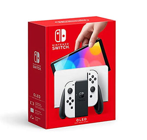 Nintendo Switch OLED Model Video Game Console with White Joy-Con
