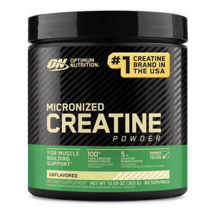 Optimum Nutrition, Micronized Creatine Powder, Unflavored 60 Servings — sports nutrition product