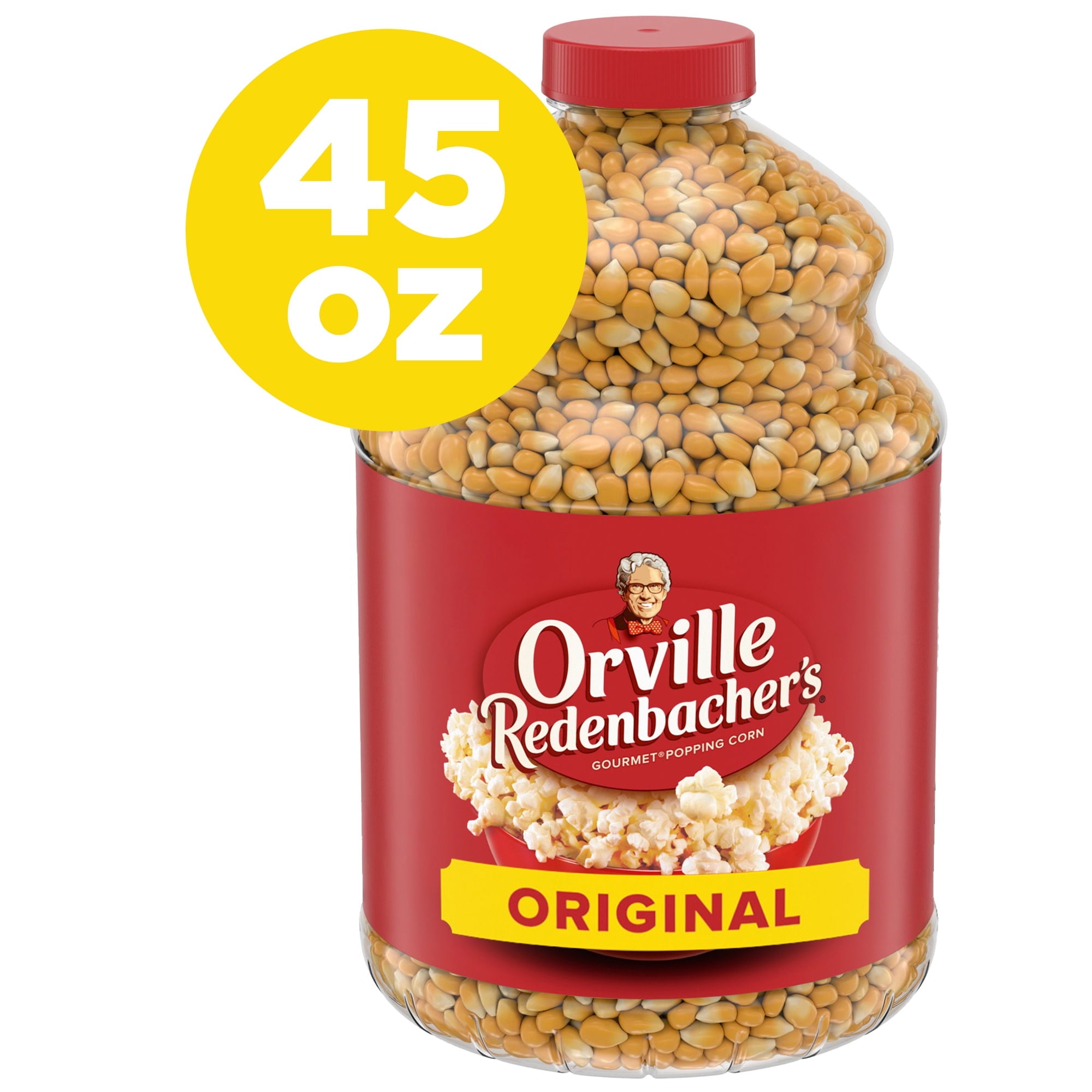 Orville Redenbacher's Popcorn Kernels, Yellow Corn, 45 oz. — grocery product