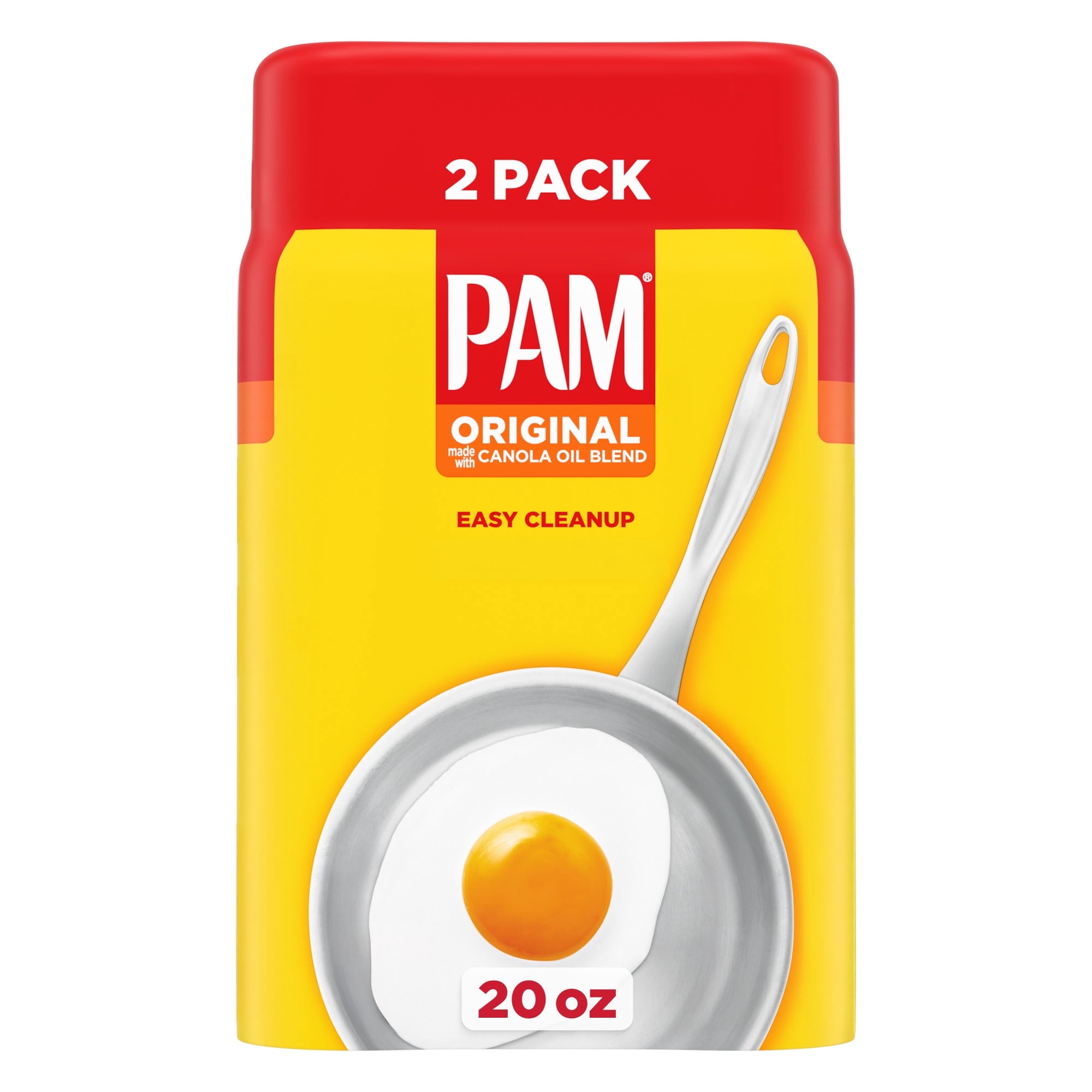 PAM Original Non-Stick Cooking Spray, Canola Oil Blend, Great for Air Fryer, Baking & Grilling, 10 oz. — grocery product